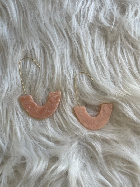 Lily-Rose Acrylic Hook Earrings