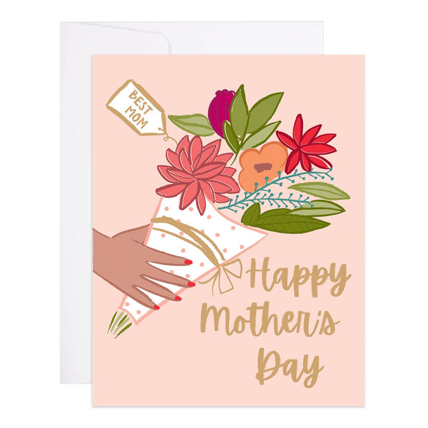 Happy Mother’s Day - Best Mom Flowers Card