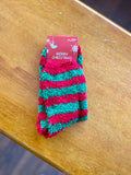 Rylan Fuzzy Christmas Socks