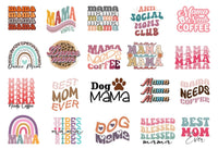 Mama Stickers for Motel Keychain