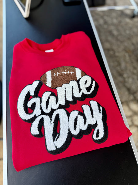 Football Game Day Chenille Patch