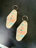 Faith Stickers for Motel Keychain
