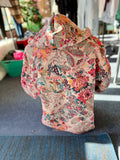 Roslyn Vintage Paisley Floral Sherpa Lined Hooded Jacket