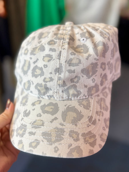 Taylor Ladies Adjustable Snow Leopard Hat