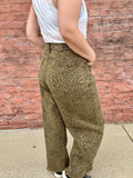 Emilie Cheetah Barrel Jeans