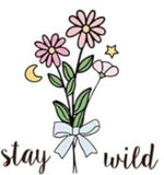 Vintage Floral Transfer Designs