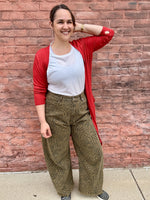 Rosanna Ribbed Long Cardigan