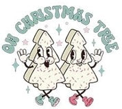 Pink Christmas Transfer Designs