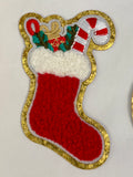 Christmas Chenille Patches