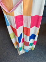 Blake Loose Sleeveless Colorful Checker Jumpsuit