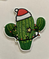 Western Christmas Patches