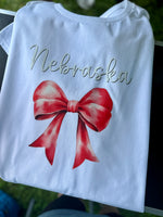 Original Nebraska Bow Transfer Design