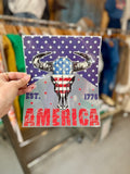 Retro Patriotic Transfer Designs