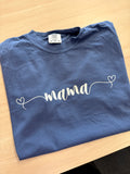 Cursive Hearts Mama Transfer