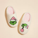Estela Kids Christmas Grinch Slippers