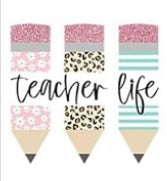 Retro Teacher Transfer Designs