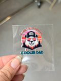 Dad Stickers for Motel Keychain
