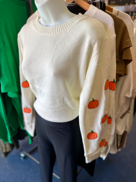 Valarie Pumpkin Sleeve Sweater
