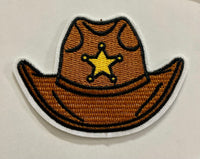 Western Christmas Patches