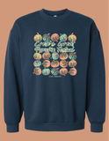 Crete’s Great Pumpkin Festival PREORDER Sea Blue Sweatshirt