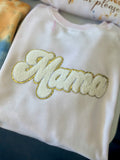 Mama Cursive Chenille Patch