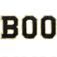 BOO Chenille Letters