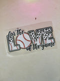 Baseball Transfer Designs