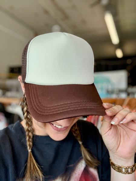 Paula Two-Tone Foam Trucker Hat