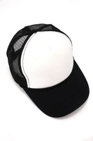 Reba Foam Front Mesh Back Trucker Hat