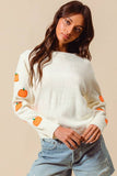 Valarie Pumpkin Sleeve Sweater