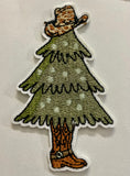 Western Christmas Patches