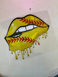 Softball Transfer Designs