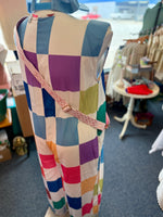 Blake Loose Sleeveless Colorful Checker Jumpsuit