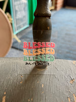 Mama Stickers for Motel Keychain