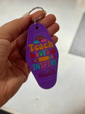 Teacher Stickers for Motel Keychain