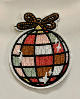 Western Christmas Patches