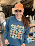Crete’s Great Pumpkin Festival PREORDER Sea Blue Sweatshirt