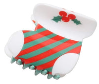 Corinne Christmas Hair Claw Clips