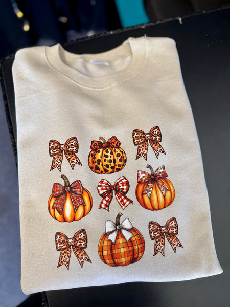 Fall Bow Transfer Designs
