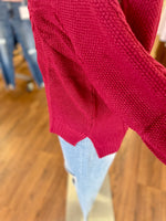 Mila Open Shoulder Knit Sweater