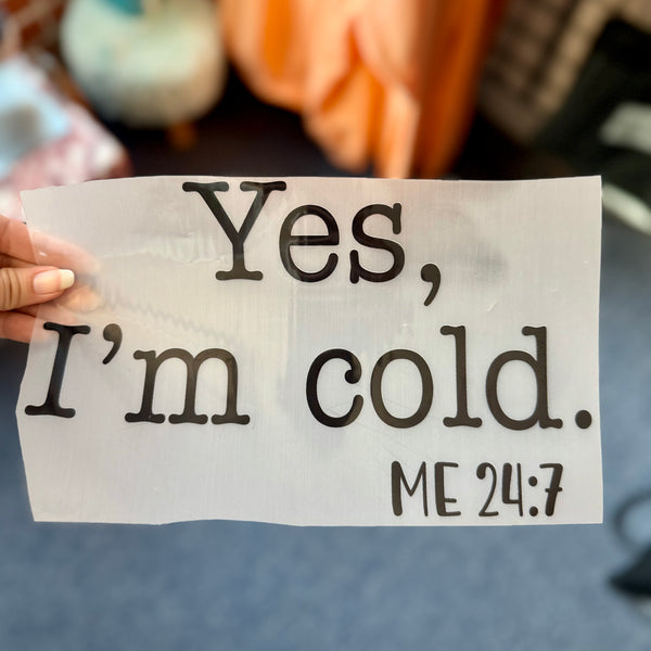 Yes, I’m Cold Transfer Design