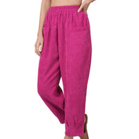 Cara Corduroy Front Pocket Pants