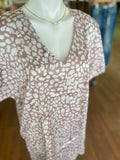 Eleanor Satin Leopard Mini Dress with Pockets