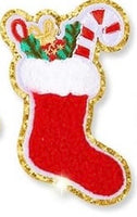 Christmas Chenille Patches