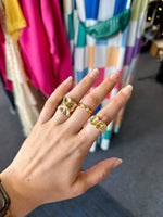 Margarita Geometric Solid Rings