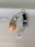 Assorted Cute Face Dumpling Wristlet Keychains