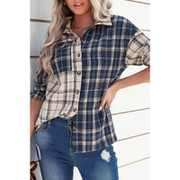 Lennox Plaid Block Loose Shacket