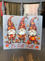 Fall Bow Transfer Designs