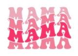 Mama Stickers for Motel Keychain