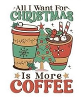 Coffee Christmas Stickers for Motel Keychain